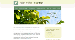 Desktop Screenshot of hwnutrition.co.uk