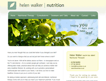 Tablet Screenshot of hwnutrition.co.uk